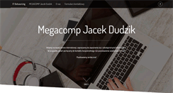 Desktop Screenshot of megacomp.com.pl